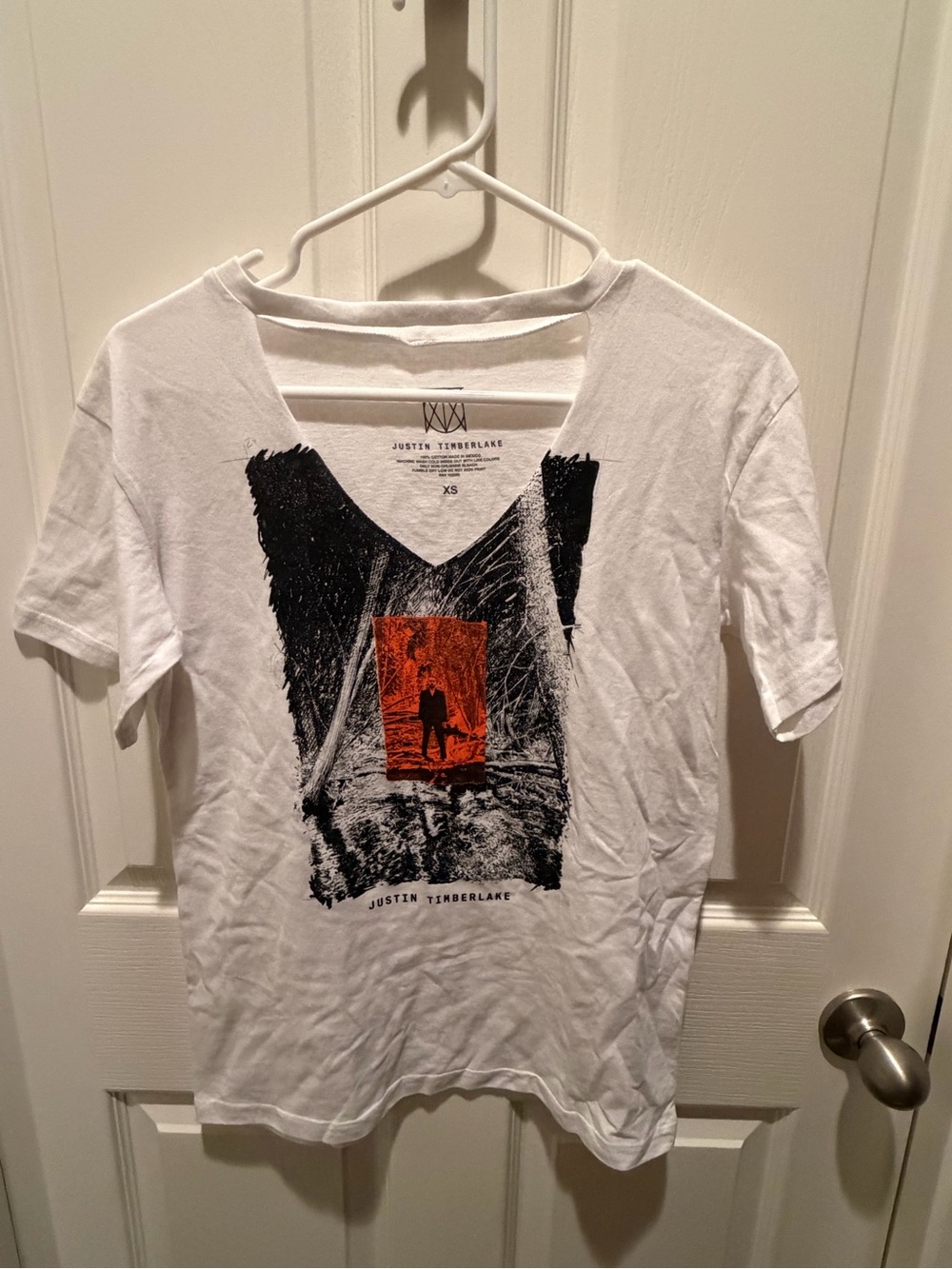 Justin Timberlake Man of the Woods 2018 Graphic Tee XS Concert Merch